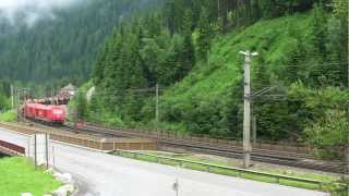 ► Güterverkehr 220612 am Brenner und Umgebung Train spotting in Austria [upl. by Giuliana908]