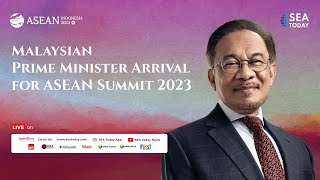 Malaysian Prime Minister Arrival for the 2023 ASEAN Summit [upl. by Juliette]