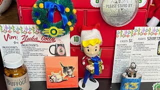 Complete Unboxing of the Fallout Fan made Advent Calendar [upl. by Elmajian]