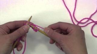 Learn to Knit English Style  Tutorial  Knitting Blooms [upl. by Nac398]