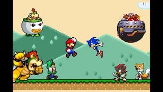 Super Mario vs Sonic the Hedgehog [upl. by Yema]