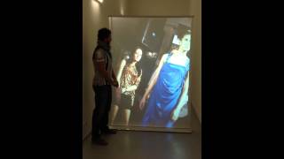 Rollup Projection Display 150x200cm [upl. by Ailefo972]