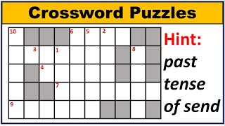 Crossword Puzzles01English PuzzleQuestionsCrossword RiddlesTricky RiddlesHow smart are you [upl. by Garnette]