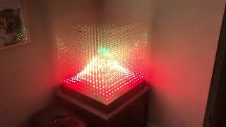 16x16x16 LED CUBE LIGHTS [upl. by Aneehs177]