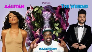 Aaliyah amp The Weeknd  Poison Official Visualizer REACTION [upl. by Ydal]