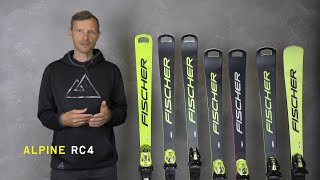 Fischer Alpine  RC4 Skis 20l21 [upl. by Akinar]