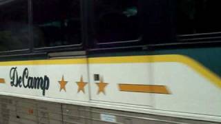 DeCamp Lines  MCI D4000 Commuter Coach 8449 [upl. by Idnas]