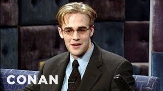 James Van Der Beek Relives His Douchiest Moment  CONAN on TBS [upl. by Anitsirc]