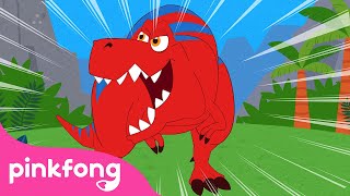 Tyrannosaurus Rex🦖  Tierlieder  Dinosaurier  Baby Shark Deutsch  Pinkfong Kinderlieder [upl. by Aspa]