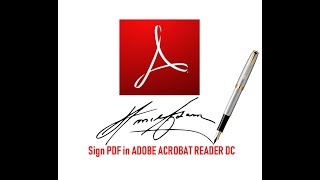 How to Sign PDF File In Adobe Acrobat Reader [upl. by Issie573]