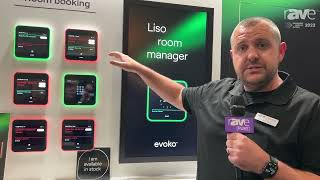 ISE 2022 SMS Evoko Group Shows Off the Liso Room Manager Room Booking System [upl. by Neimad273]