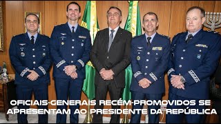 Cumprimentos dos OficiaisGenerais promovidos ao Presidente da República [upl. by Jodie887]