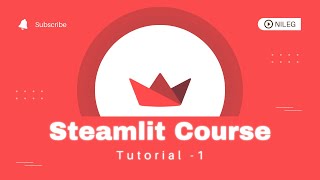 Streamlit Introduction  Complete Streamlit Python Course  Streamlit Tutorial 1 [upl. by Skees]