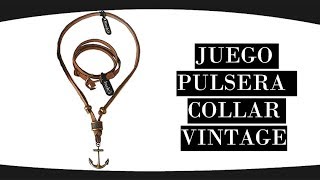 COMO HACER COLLAR DE Moda PARA HOMBRE DIY [upl. by Uta]