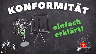 Konformität einfach erklärt Psychologie [upl. by Eel]