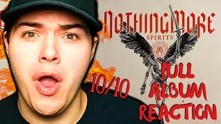 The BEST album Ive EVER reacted to  quotSPIRITSquot  NOTHING MORE  Full Album Reaction [upl. by Aivatnohs]