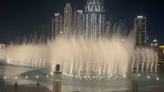 Amazing Fountain  Dubai Fountains  Dubai Mall  Burj Khalifa  Dubai City Of Wonders  Downtown [upl. by Lunseth3]