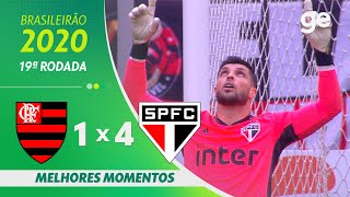 FLAMENGO 1 X 4 SÃO PAULO  MELHORES MOMENTOS  19ª RODADA BRASILEIRÃO 2020  geglobo [upl. by Ilanos]