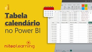 Como criar uma TABELA CALENDÁRIO no POWER BI [upl. by Lynda]