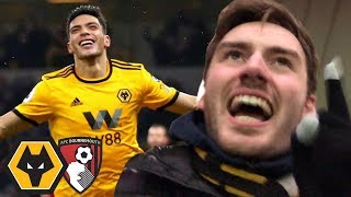 JIMENEZ HELPS SEAL HAT TRICK WIN Wolves Vs Bournemouth 20 Matchday Vlog [upl. by Yunick]