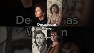 Decades as Women  Ai Generated [upl. by Elonore636]