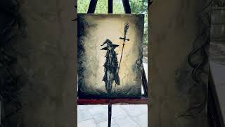 Curiosity Killed the Witch  A New Painting [upl. by Matuag]