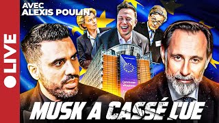 Musk fracasse lUE nouvelle tentative dassassinat contre Trump  Alexis Poulin amp Idriss Aberkane [upl. by Keisling]