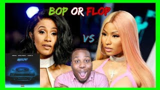 NICKI MINAJ VS CARDI B quot MOTOR SPORTSquot REACTION WHO VERSE IS BETTER Zachary Campbell [upl. by Ozner841]