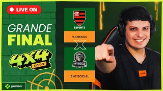 X4 DO GB12  FINAL FLAMENGO vs ANTI FLUXO vs LOS  FREE FIRE AO VIVO [upl. by Eugene]