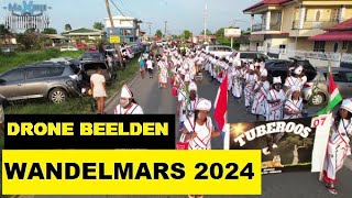 Wandelmars Suriname 2024 Drone beelden [upl. by Aniral236]