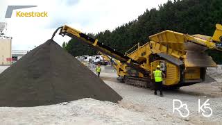 Keestrack R3 Impact crusher and K5 screen [upl. by Fitzsimmons109]