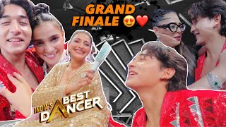 THE GRAND FINALE VLOG 😍❤️  India’s best dancer [upl. by Annol]