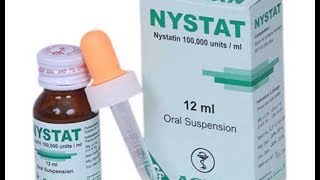 Nystat drop শিশুদের ওরাল থ্রাশ বা সাদা ঘা ভাল করে Drug Review [upl. by Juta552]