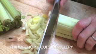 How to Make Classic Italian Celery Salad [upl. by Eniwtna433]