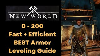 New World BEST Armoring Leveling Guide  UPDATED for Fresh Servers and Brimstone Sands [upl. by Ahsyle459]