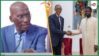 La pertinente analyse de M Diop Decroix sur la visite du Pr Rwandais à Dakar quotKagamé Xamnako Bou Bax [upl. by Aicilic]