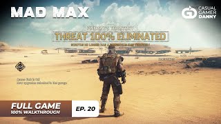 Mad Max  100 Gameplay Walkthrough  Episode 20  All Missions  All Collectibles  No Commentary [upl. by Airdnazxela29]