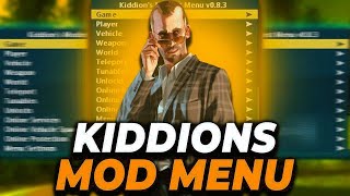 How to EASILY Install KIDDIONS Mod Menu for GTA 5 Online  Tutorial 2024 [upl. by Eittak364]