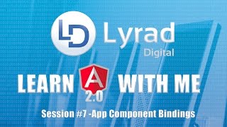 Angular 2 Angular 4  Component bindings [upl. by Moretta]