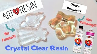 Art Resin Review  No fumes Crystal Clear Resin [upl. by Eboh]