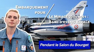 Embarquement pour le Mirage 2000 B501 pendant le Salon du Bourget 2023 [upl. by Reagen]