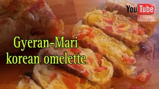 trying to make GyeranMari Korean omelette grasyaofficialtv7147 [upl. by Dnomal]