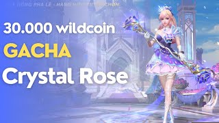 TỐC CHIẾN  Tốn hơn 30k Wildcoins gacha skin Hồng Pha Lê và cái kết [upl. by Laekcim]