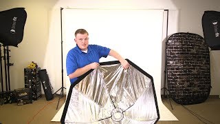 How To Set Up a Foldable Softbox [upl. by Danny629]