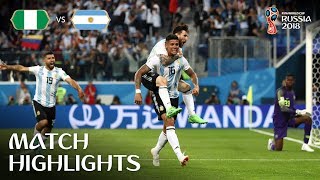 Nigeria v Argentina  2018 FIFA World Cup  Match Highlights [upl. by Anisamot]