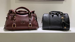 Coach Ruby 25 VS Dooney amp Bourke Florentine Satchel  Collab w BVPDX [upl. by Ardnekan841]