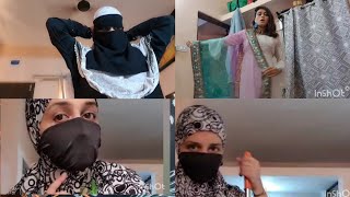 Niqab full day vlog house work busy day warning indianwear [upl. by Kinsley]