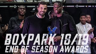 Boxpark 1819 End of Season Awards  Highlights [upl. by Nrubyar]