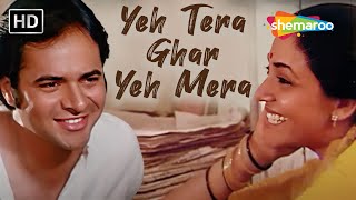 Yeh Tera Ghar Yeh Mera  Deepti Naval  Farooque  Jagjit Singh Hit Song  Saath Saath 1982 [upl. by Nylanna]