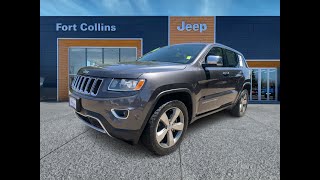 2016 Jeep GrandCherokee Limited Fort Collins Loveland Greeley Longmont Winsor CO [upl. by Lindner]